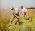 der Mäher moderne Bauern impressionistischen Sir George Clausen